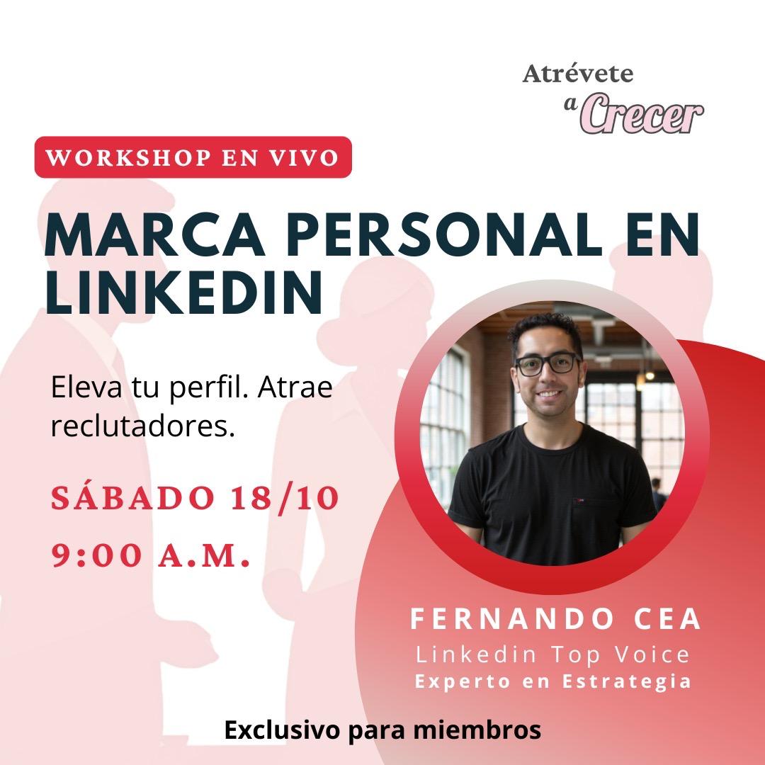 Workshop de LinkedIn avanzado para comunidad de Perú